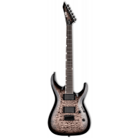 Ltd LTD MH-400 HT QM See Thru Black Sunburst - Vue 1